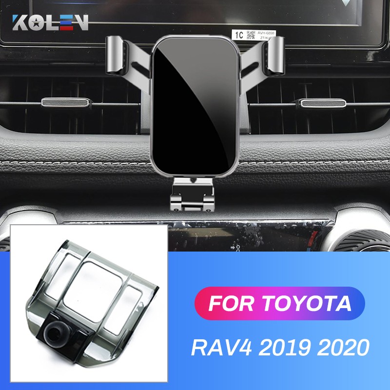 Car Mobile Phone Holder for Toyota RAV4 2019 2020 Gravity GPS Stand Special Mount Air Vent Navigation Outlet Bracket Accessories