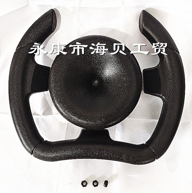 Car Styling Sport Steering Wheel Racing Type PU Universal 280mm Aluminum Retrofit Modified Kart ATV