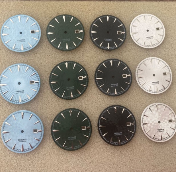 40mm 316L Steel Silver Watch Case for NH35/36 Movement