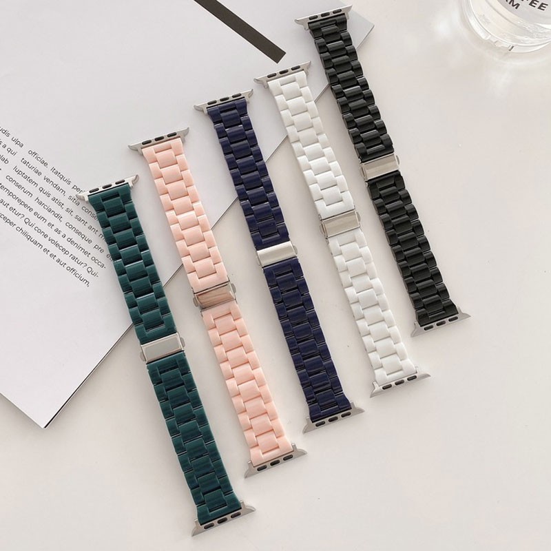 Newest Strap for Apple Watch Band SE Series 7 6 5 4 3 for Iwatch Bracelet 38mm 40mm 42mm 44mm Watchband Accessories 41mm 45mm