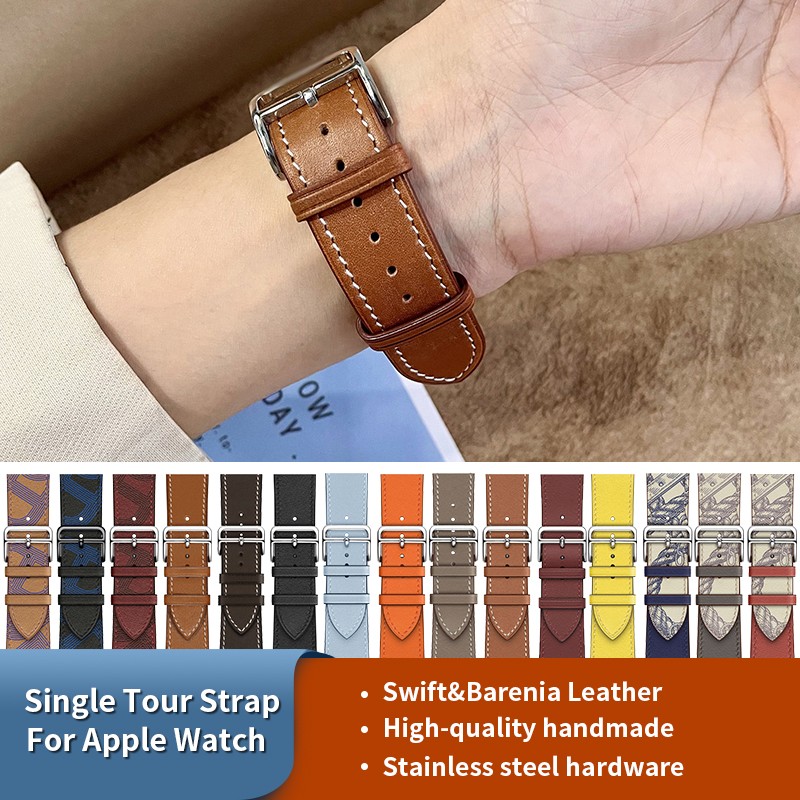 Kebitt Single Round Band For Apple Watch Series 7 6 Se 5 4 3 2 1 Iwatch Strap Fashion Men Women 41mm 45mm iwatch pulseira