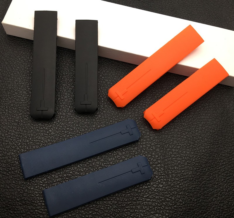 Silicone Rubber Watch Strap, 20mm, Fit for Tissot, for T-Touch 2 II, T047420A, T013420 Z353, Free Tools