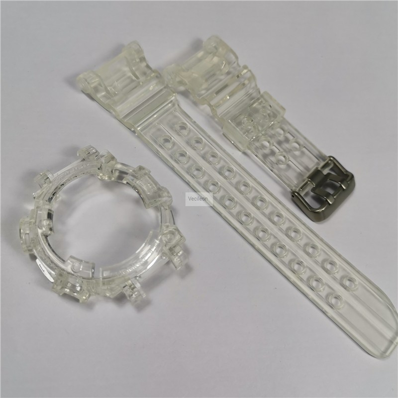 GWF-D1000 Watchband Bezel Cover Watch Bracelet GWF-D1000 Watchband Silicone Replacement Strap Accessories