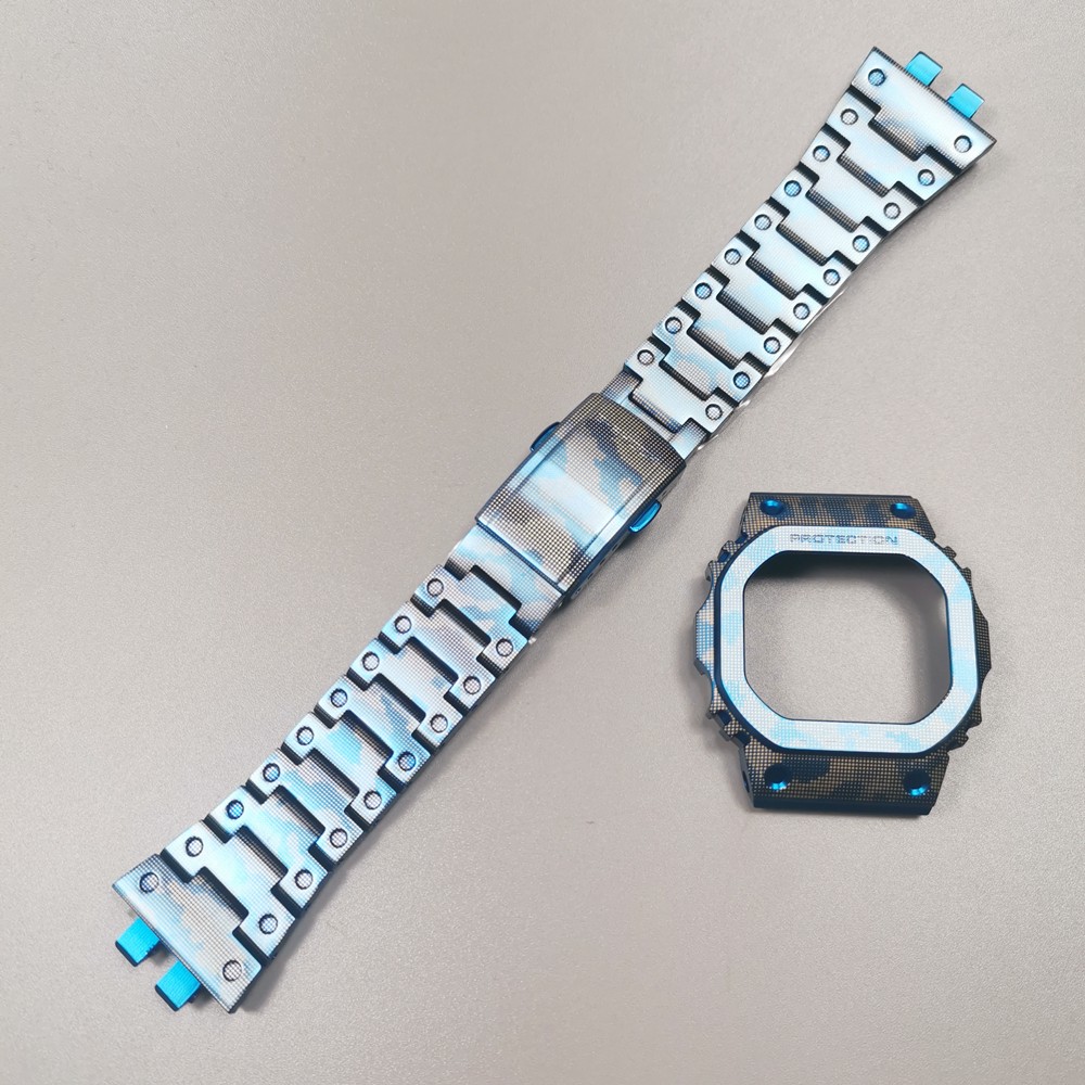 B5000 New Generations and Colors Watchband and Bezel Screws For GMW-B5000 High Level Making 316L Stainless Steel With Tools