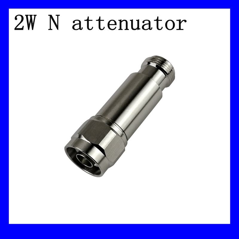 Free shipping 2W N-JK rf attenuator, DC-3GHz, 50ohm 1db, 2db. 3db, 5db 6db, 10db, 15db, 20, 30db 40db.