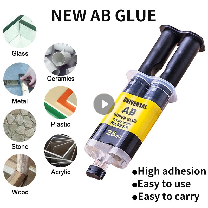 Epoxy AB Super Liquid Glue Strong Adhesive Fast Drying Epoxy Universal Long Lasting High Strength Epoxy Resin Glue