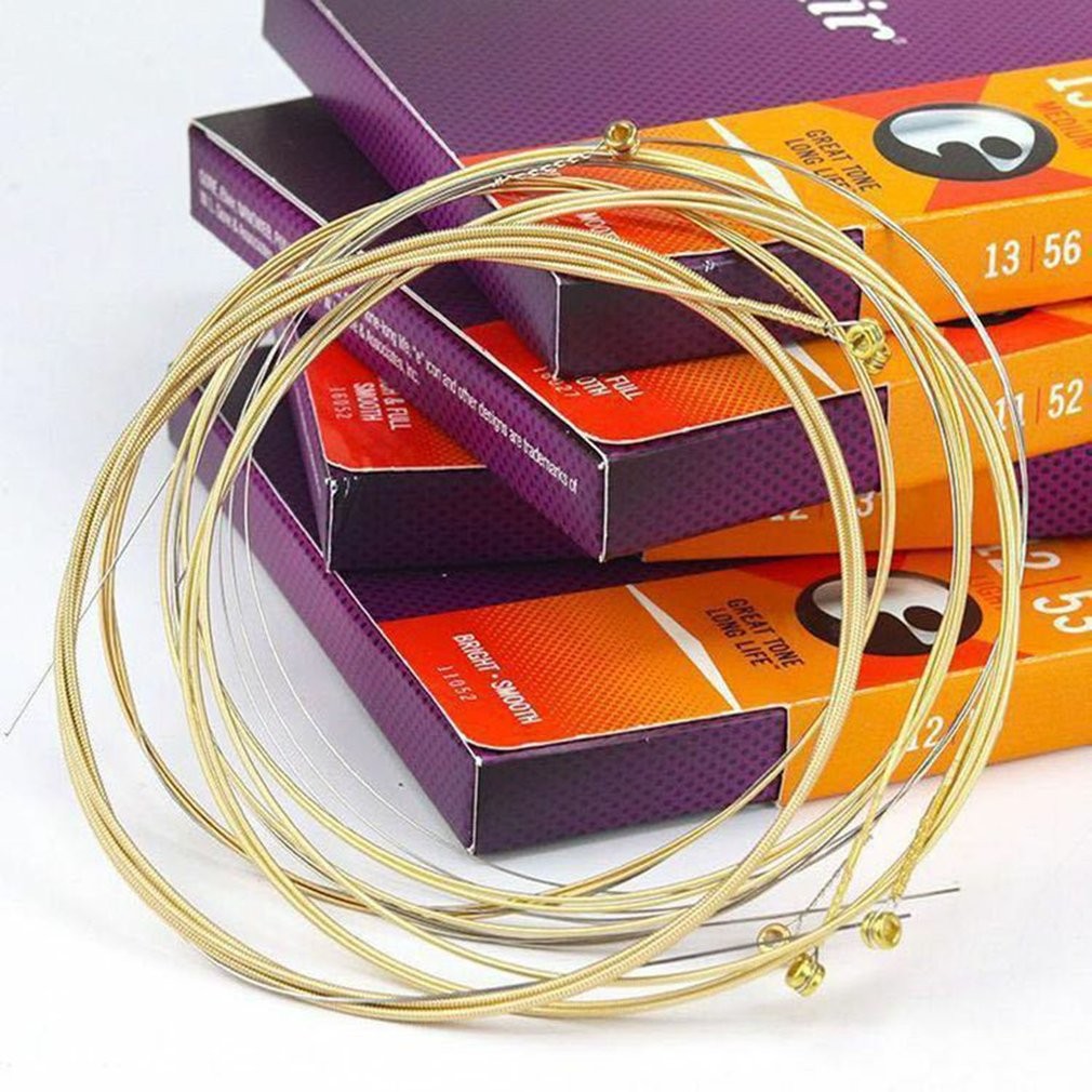 Anti-rust acoustic guitar strings Electric guitar strings 16027 Phosphorous Bronze 11027 80/20 Bronze 12002 Nickel