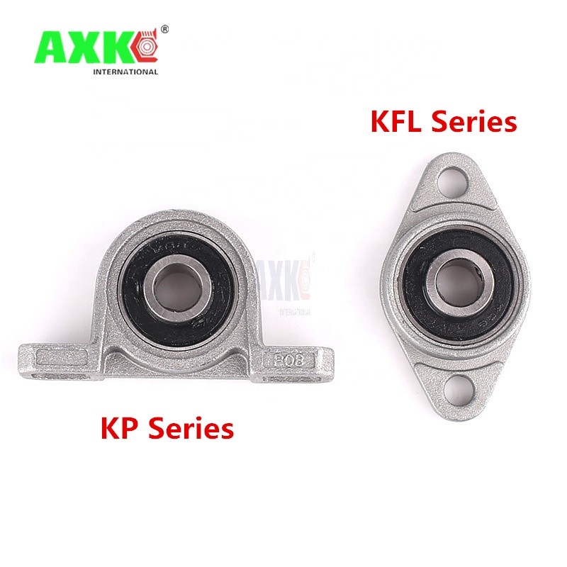 1pc Zinc Alloy Diameter 8mm to 30mm Ball Bore Ball Bearing Mounted Support Kfl08 Kfl000 Kfl001 Kp08 Kp000 Kp001 Kp002