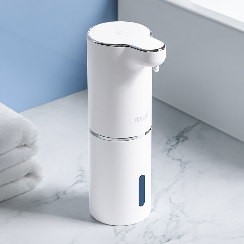 Automatic Foaming Soap Dispenser Bathroom Smart Hand Washer With USB Charging White High Quality ABS Material