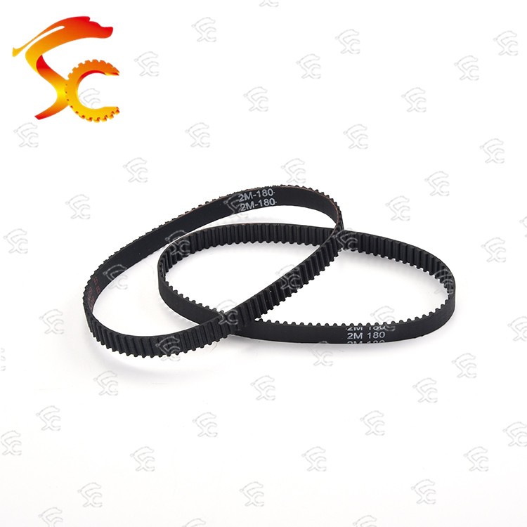 10pcs GT2/2M Timing Belt Circumference 180 Width 6/8/9/10mm Teeth 90 Ring 2GT/2M-180-10MM Synchronous Belt