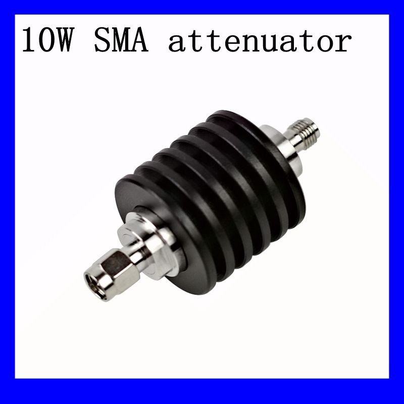 Free shipping 10W SMA-JK RF Attenuator,DC-3GHz,1db,2db.3db,5db,6db,10db,15db,20db,30dB,40db.