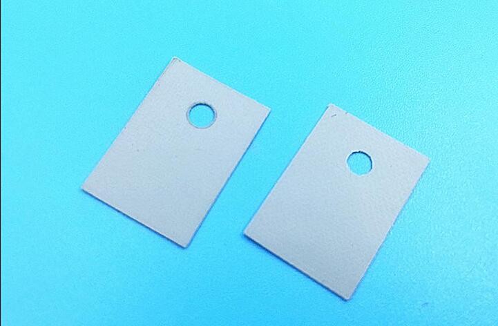 silicone film thermal cooling mat cooling fin heat pad for TO-220 13*18mm