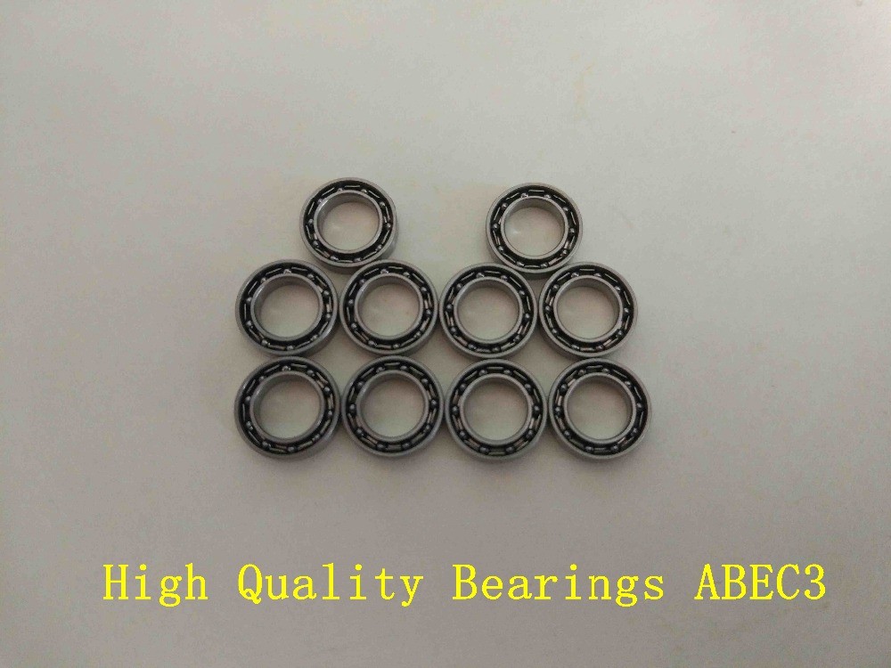 Free Shipping 10pcs 6x10x2.5 Stainless Steel Bearings SMR106 ABEC3 6X10X2.5mm