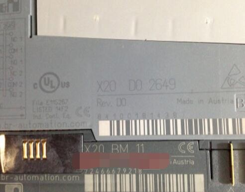 PLC X20 DO 2649, second hand, 90% new appearance, 3 months warranty in stock