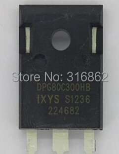 DPG80C300HB DPG80C300 80C300HB 300V 80A TO 247 ROHS Original 10pcs/lot Free Shipping Electronics Configuration Kit