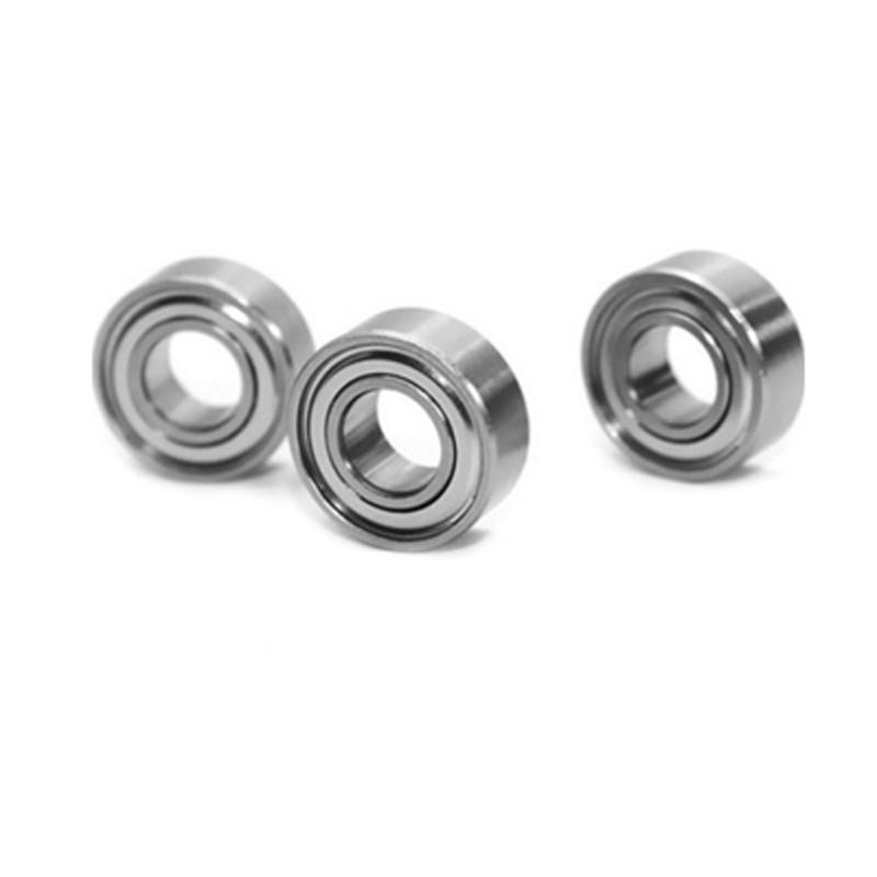 4pcs 1mm/2mm/3mm/4mm inner diameter small bearing high hardness waterproof rust 440 stainless steel