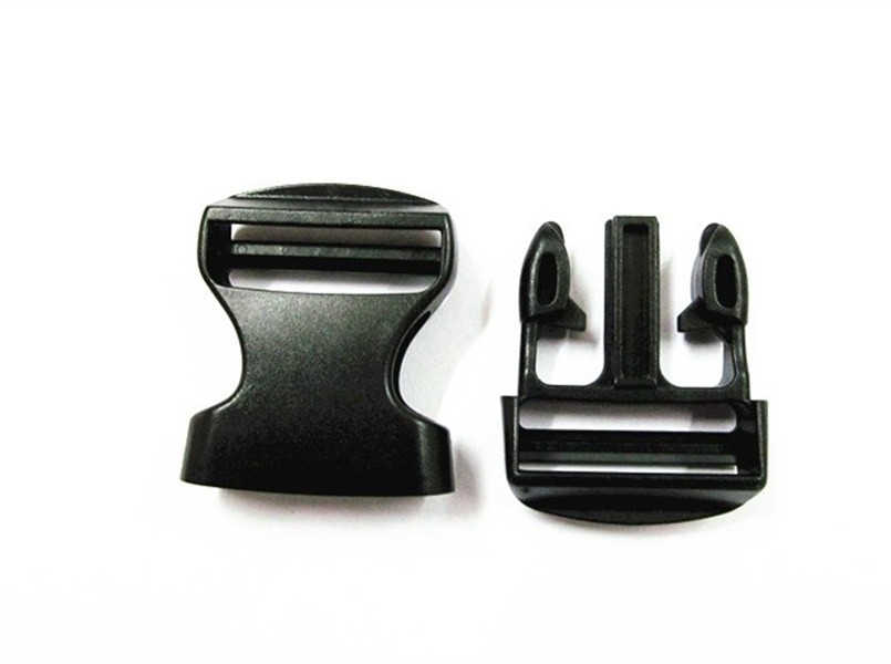 10pcs/lot black 1.2" (30mm) projects release side plastic buckle for paracord inner width, bag accessories free shipping