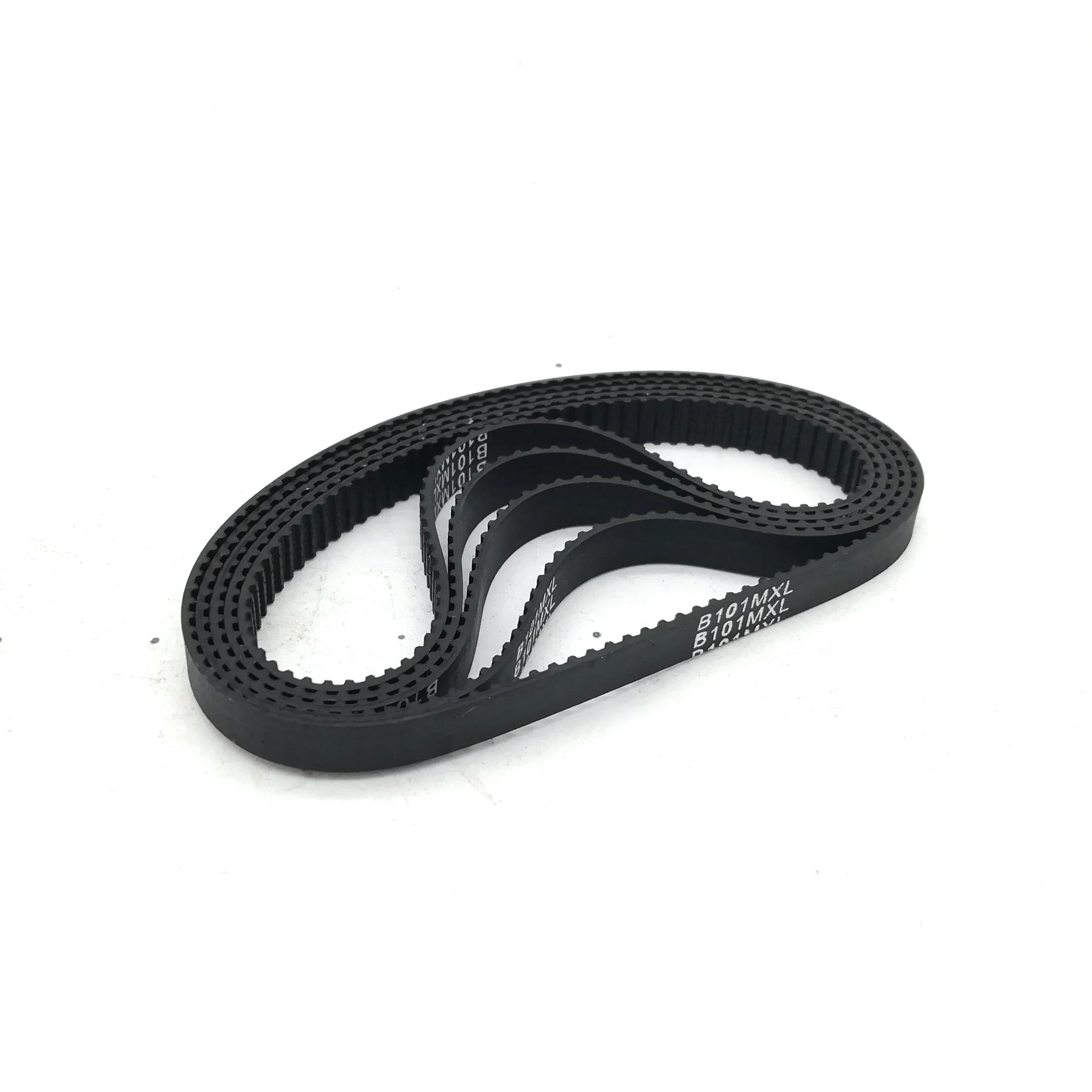 10pcs/lot, MXL timing belt, closed loop, B101MXL, 3mm/6mm width