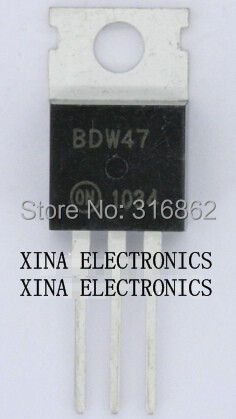 BDW47G BDW47 15A 100V إلى-220 بنفايات شحن مجاني 10 قطعة/الوحدة