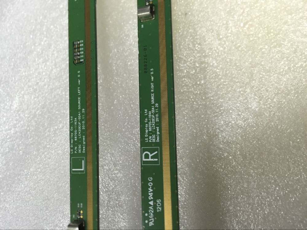 1 pair/lote original quality, good quality 6870S-1163A 6870S-1164A LCD spot