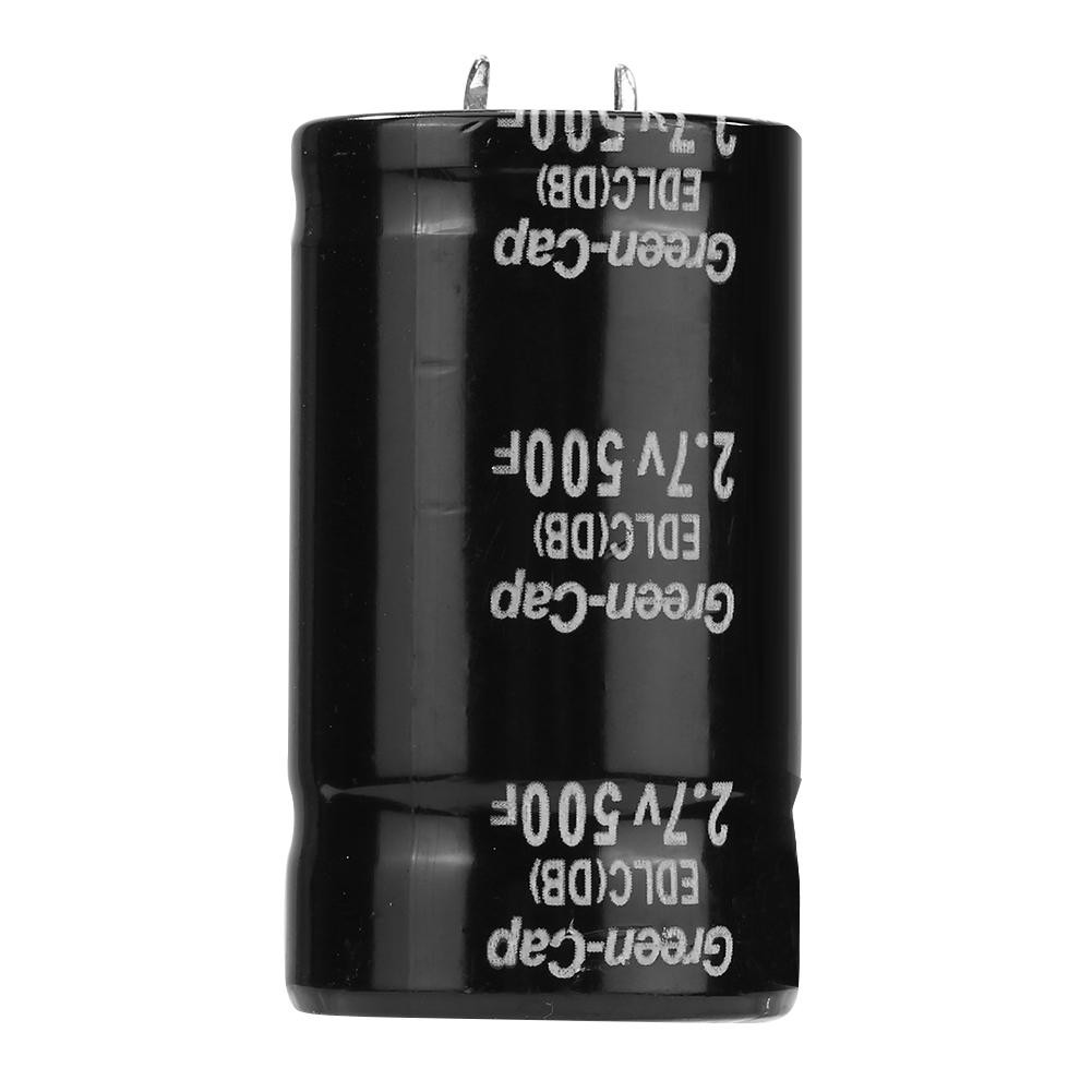 2.7V 500F Electrolytic Capacitors Farad Sensitive Metal Electrolytic Capacitors for Automotive Circuits Necessary Auto Circuit Tools