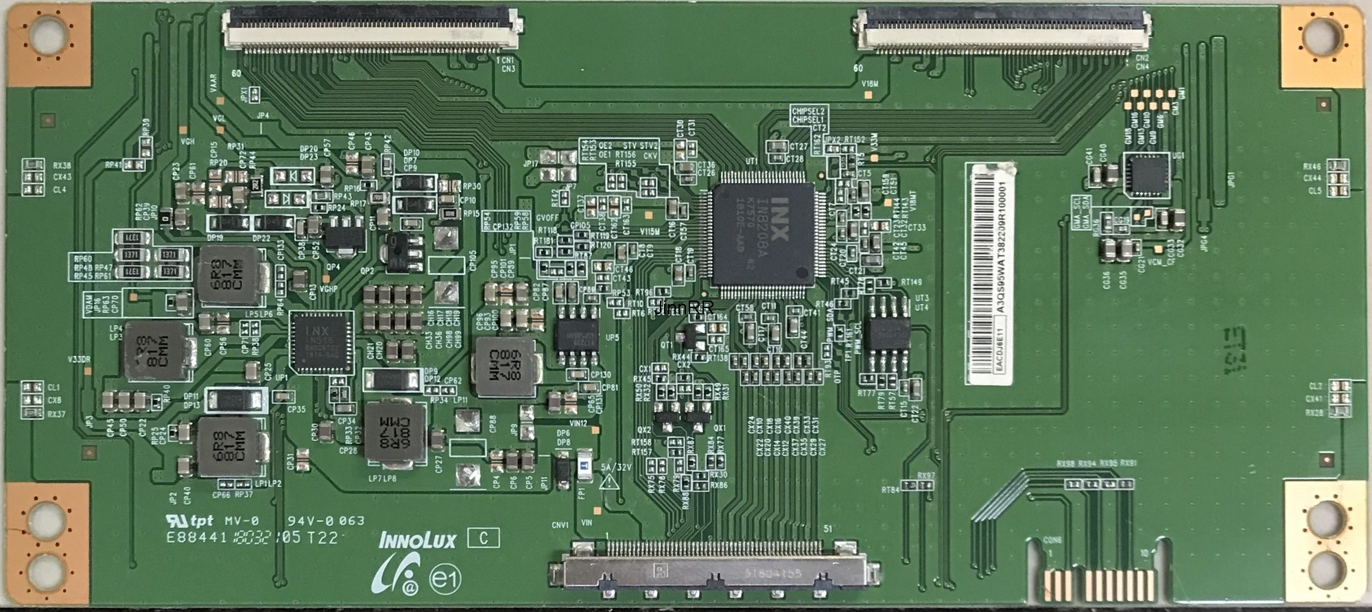 The original 50L2 logic board was tested eacdj6e12 e88441 chip in8208a