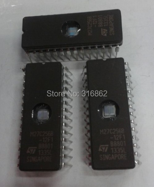 M27C256B-12F1 CDIP-28 Original Part 10pcs/lot Free Shipping Electronic Components Kit