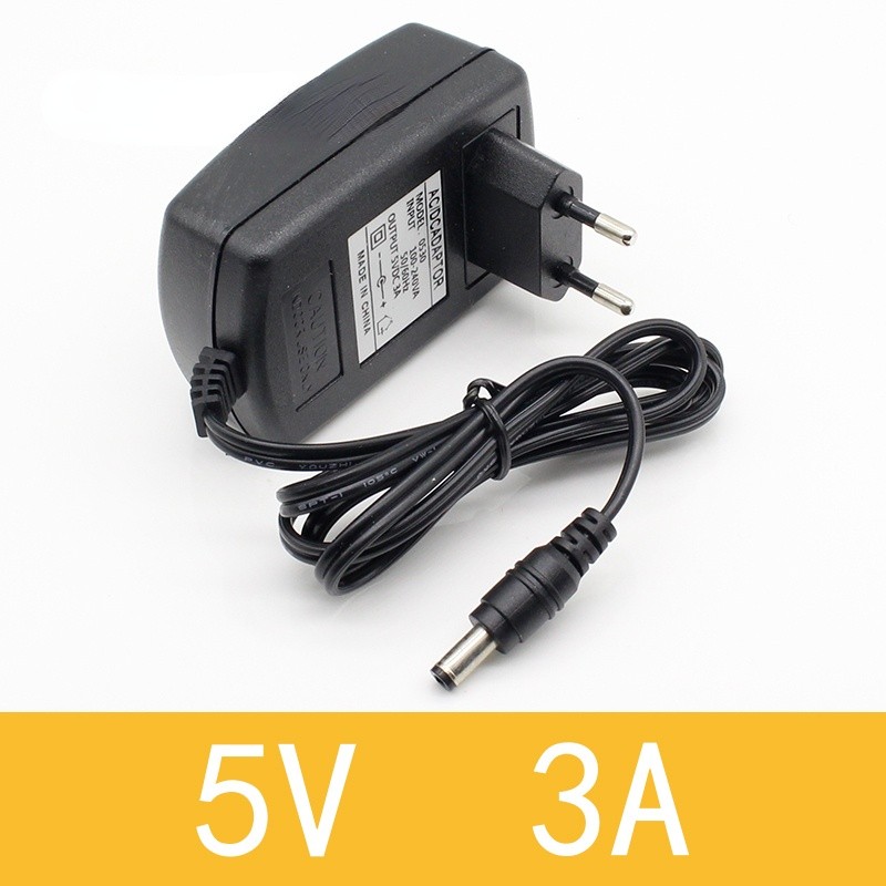 1pcs 5V 3A DC5.5mm AC/DC Adapter 5V3A 3000mA Power Adapter Supply Charger For Android TV Box SP