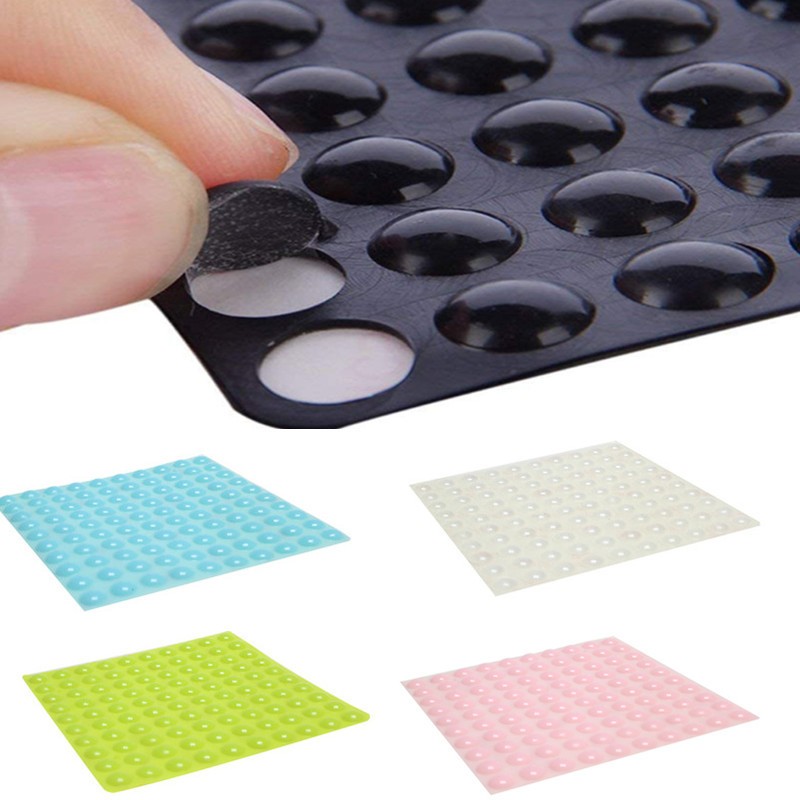 Toilet Protector Pad Drawer Pad Door Pad 8x2.5mm Self Adhesive Rubber Damper Cabinet Insulation Silicone Furniture Fenders