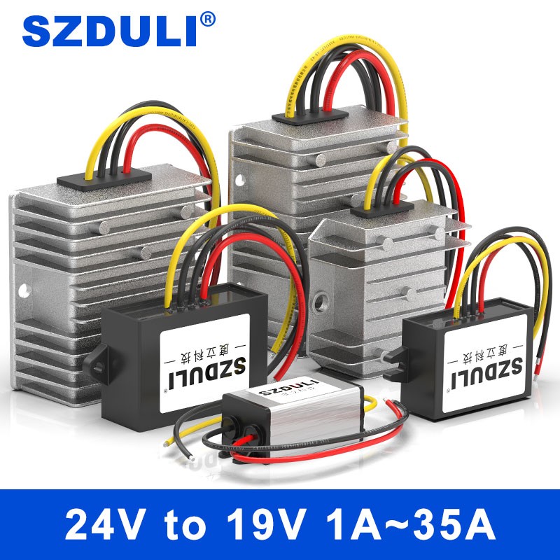 SZDULI 24V إلى 19V 1A 3A 5A 8A 10A 15A 20A 30A 35A DC DC تحويل تنحى 22-40V إلى 19V ينظم محول الجهد