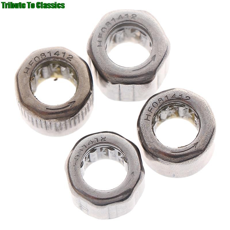 2pcs bearing HF081412 outer ring octagon/outer hexagonal/smooth surface/outer knurled one-way needle roller bearing