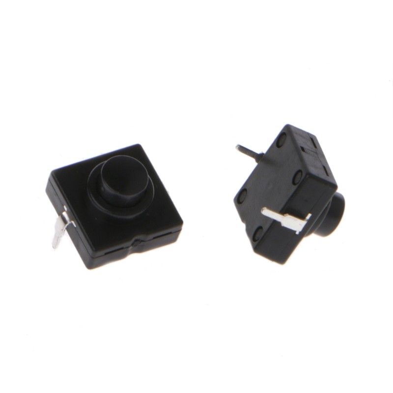 10pcs Flashlight Button Switch 1A 30V CB-1212-112D 2Pin Ultra-thin Mid-Foot