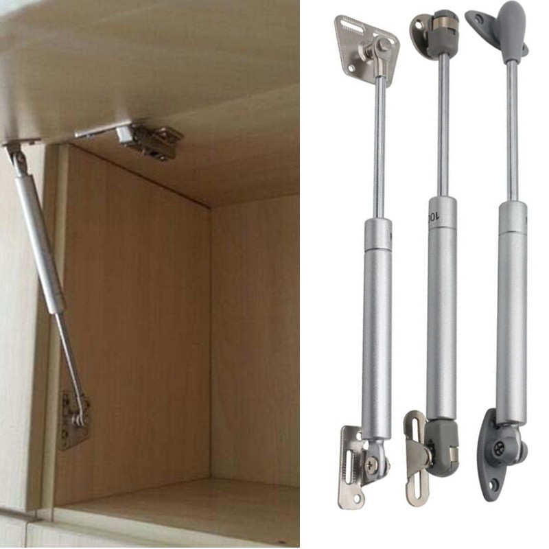 100N /10KG Brass Strength Cabinet Door Lift Support Gas Strut Hydraulic Spring Hinge Kitchen Cabinet Hinge Furniture Hardware