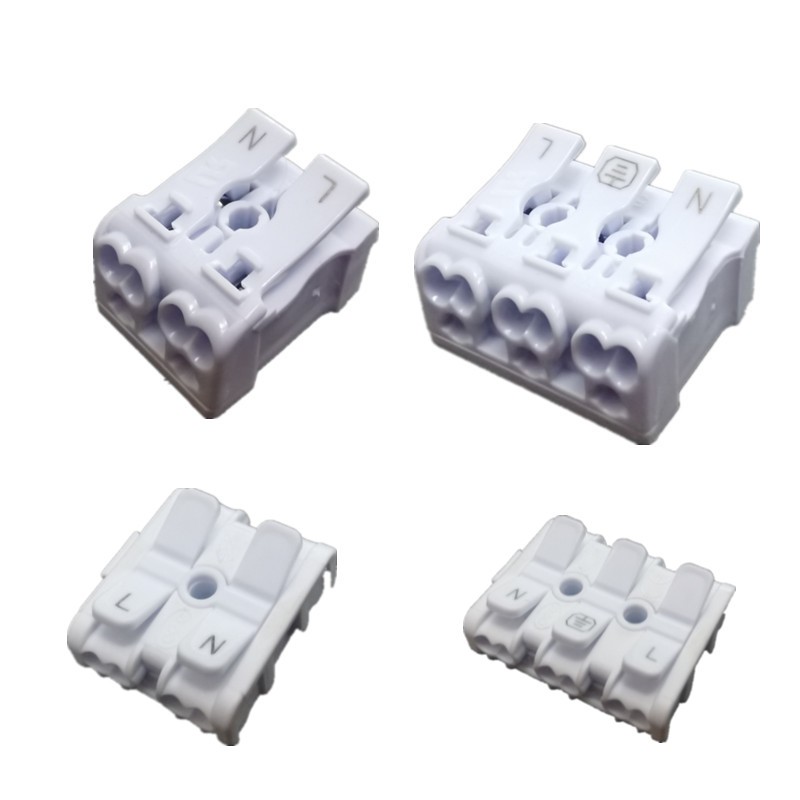 5 pcs 10pcs 30pcs 100pcs CH2 Connectors Terminals Wire Lock 2Pin 3Pin Electrical Cable Terminals Easy Safe Splicing Into Wires