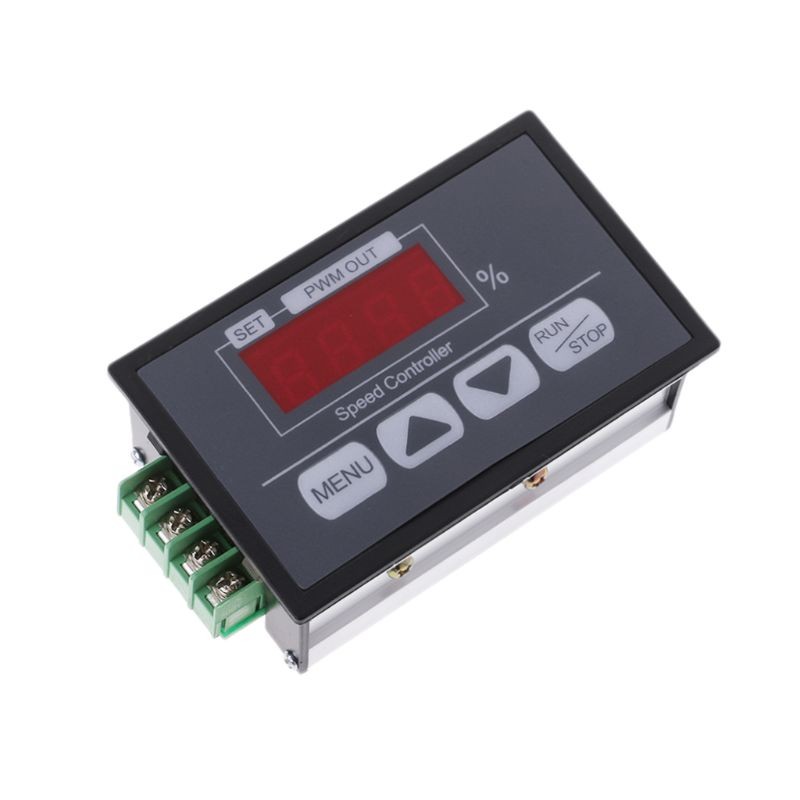 Motor Speed ​​Controller with Digital Display, 6-60V, PWM, DC