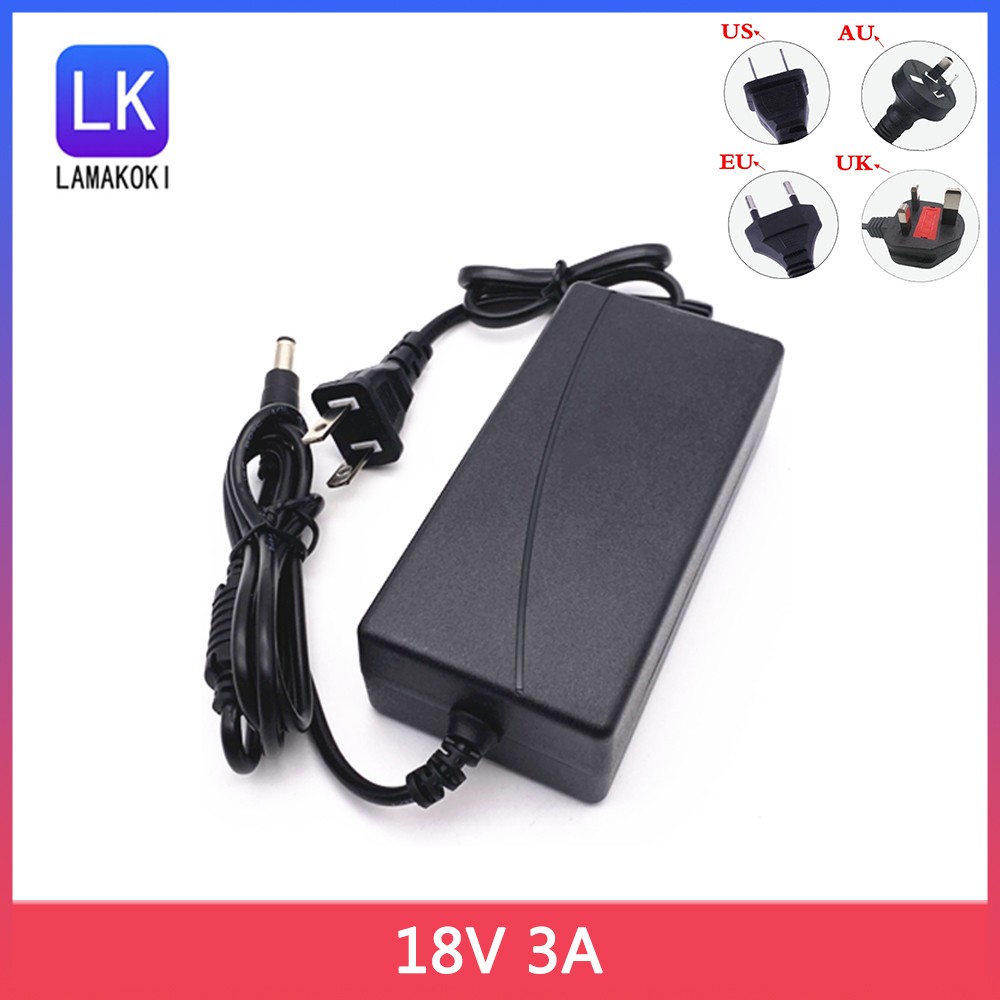 18 inch fill light power adapter 5G charger device suitable for mobile phone hard disk switch adapter cable 18V 3A