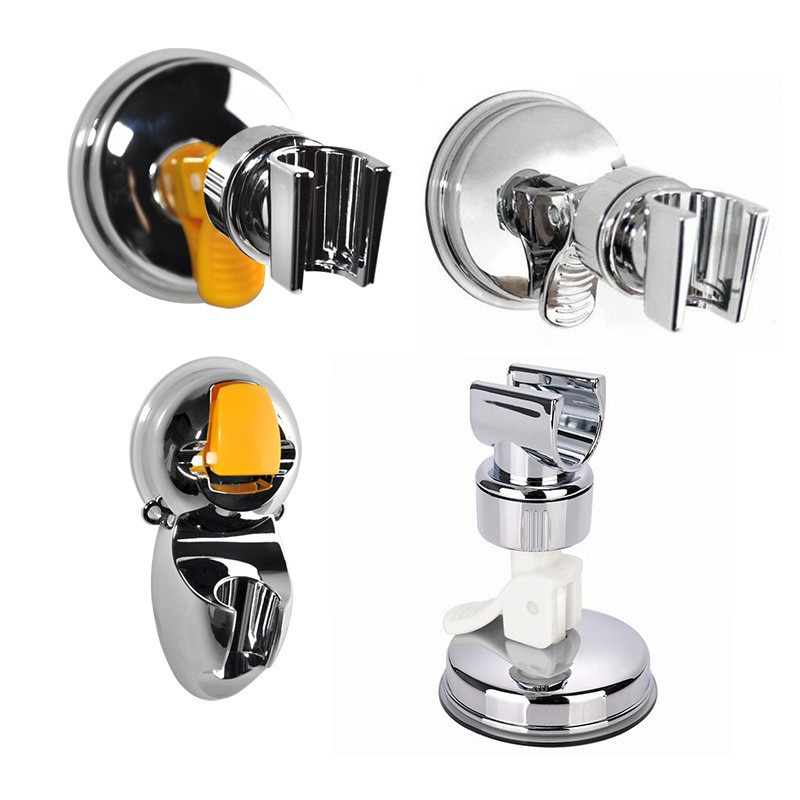 Powerful Suction Cup Shower Head Holder Base Bathroom Shower Nozzle Fixing Wall Bracket Bathroom Accessories