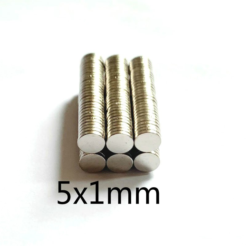 50/100pcs 5x1mm magnet small round magnet strong magnet rare earth neodymium magnet