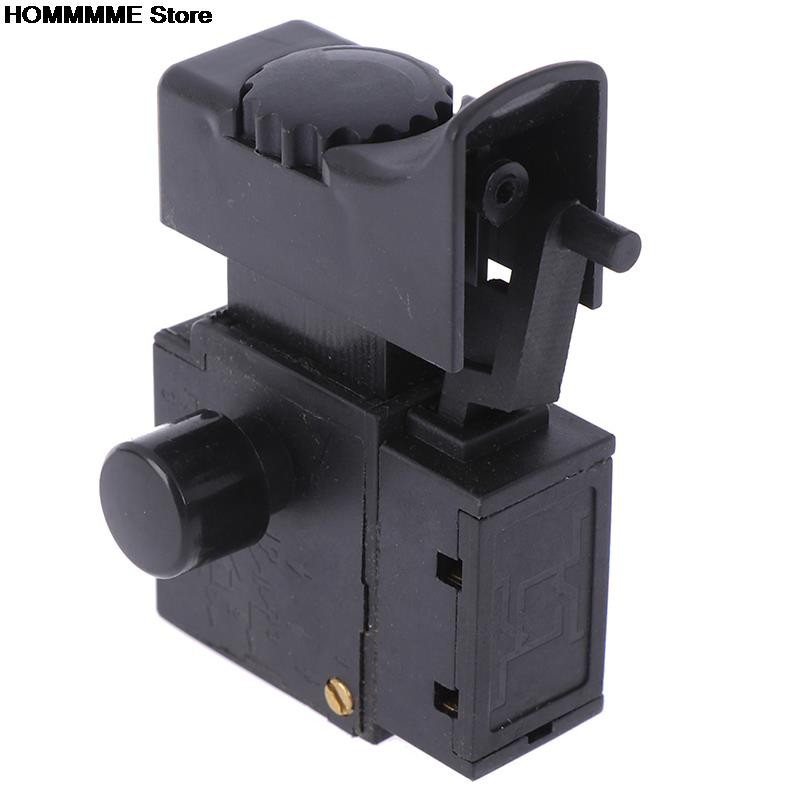 1pc FA2-6/1bic Lock On Power Tool Electric Drill Speed ​​Control Trigger Button Switch