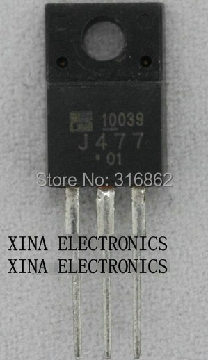 2SJ477 J477 MOSFET 25A60V TO-220F بنفايات الأصلي 20 قطعة/الوحدة شحن مجاني الالكترونيات تكوين عدة