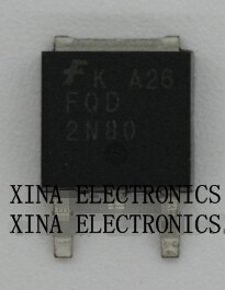 FQD2N80TM FQD2N80 1.8A/800 فولت MOSFET TO-252 ROHS الأصلي 20 قطعة/الوحدة شحن مجاني طقم تكوين الالكترونيات