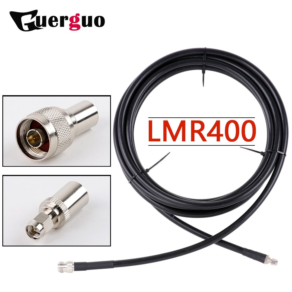 SMA Male to N Male LMR400 Pigtail Jumper Radio WiFi Extension Cable for 4G LTE Cellular Amplifier Cell Phone Signal Booster