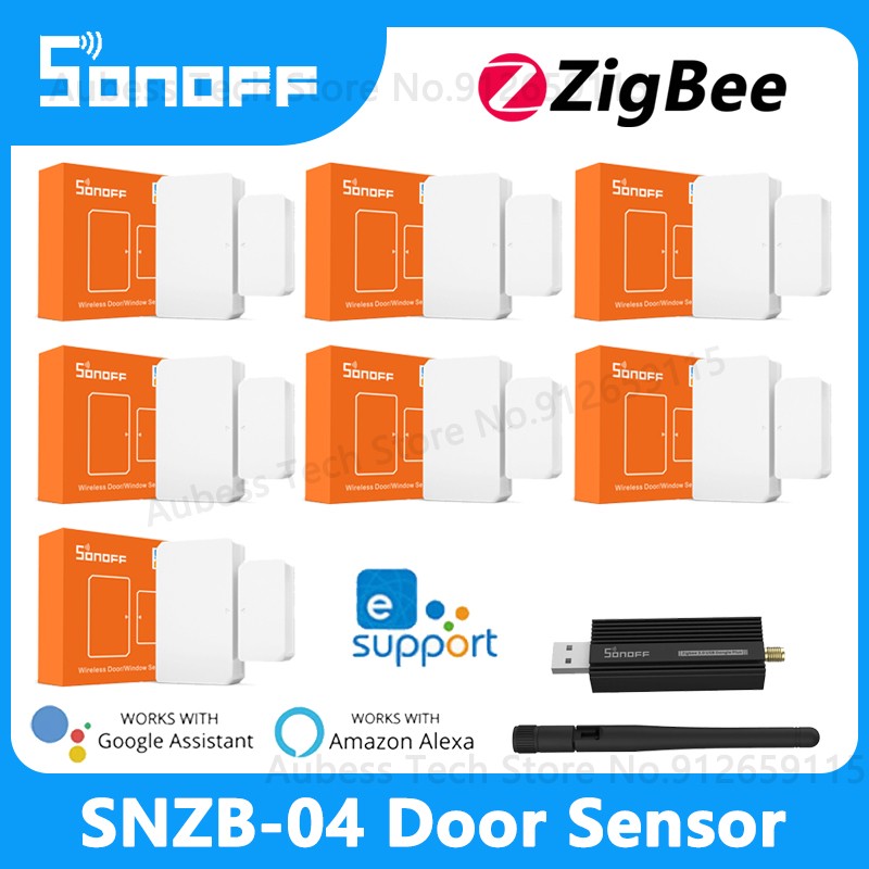 Sonoff Zigbee Door Window Opening Sensor SNZB 04 Ewelllink Smart Home Security Alarm System Alexa Google Assistant