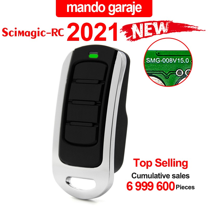 Scimagic-RC متعدد التردد 280-868MHz استنساخ كراج عن بعد التحكم 433MHz 868MHz المتداول رمز الارسال أمر بوابة مفتاح فوب