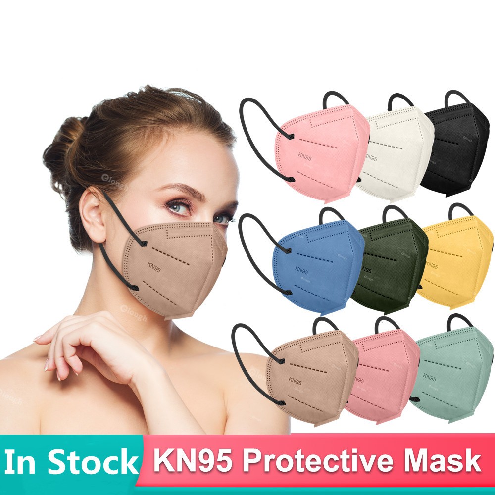 CE ffp2mascarillas KN95 FPP2 Respirator Face Masks 5 Layer Reusable FFP2 Breathing Mouth Cover fp2 Masque