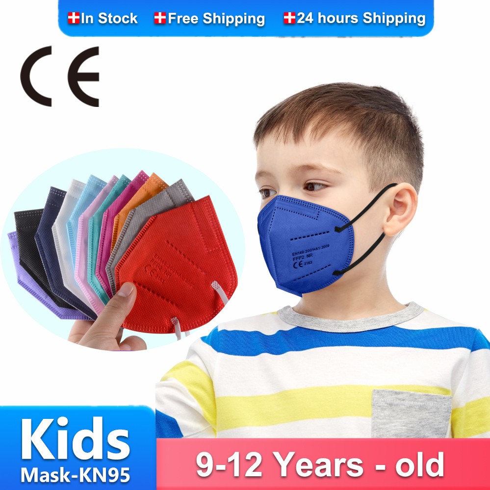 FPP2 Kids Masks ffp2 mascarillas fpp2 niños reusable for 9-12 years old kids