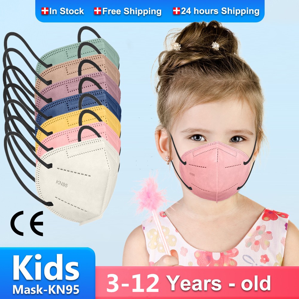 قناع أطفال من Morandi KN95 قناع FFP2 Mascarillas FPP2 معتمد وقاية صحية للأطفال قناع وجه CE masque enfant ffp2fan niños FP2