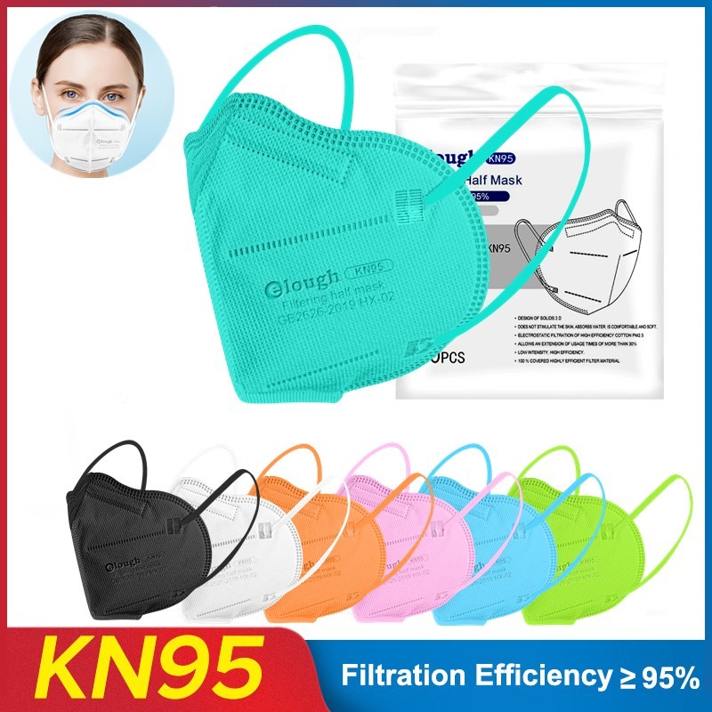 FFP2 Adutos Mascarilla FPP2 homology ada KN95 Masque Noir 5 Layer Face Mask KN95 Respirator Filter Mask ffp2masque CE Spain Certificate