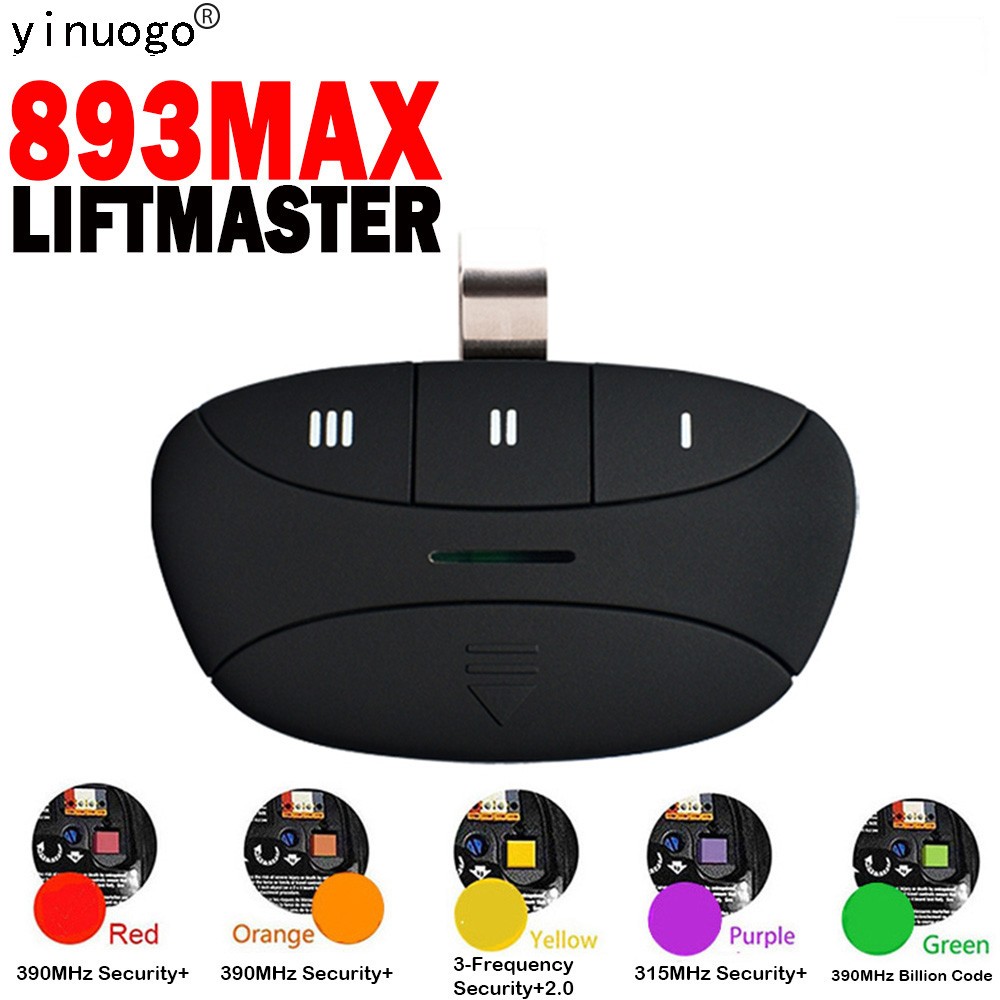 أحدث 893MAX Liftmaster باب مرآب بميزة التحكم عن بعد فتحت ل 371LM 372LM 373LM 971LM 937LM 81LM 83LM 891LM 893LM 953EV 953ESTD