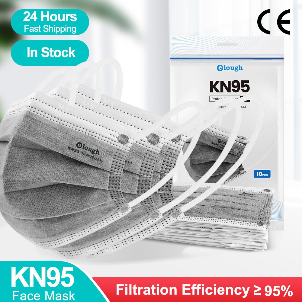 10-200 قطعة KN95 أقنعة Mascarilla fpp2 homologada 5 طبقات CE قناع للوجه يستخدم مرة واحدة المنشط KN 95 Mascarillas FPP2 FFP2mask